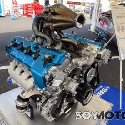 Yamaha construye un V8 a hidrógeno, ¿razones para ilusionarse?