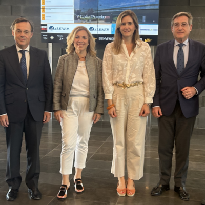 La Secretaria de Estado de Energía y el Director General de Política Energética y Minas visitan las instalaciones de ALENER