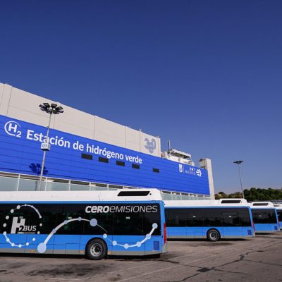 Madrid instala «la primera hidrogenera de Europa» para su flota de autobuses, alimentada con fotovoltaica